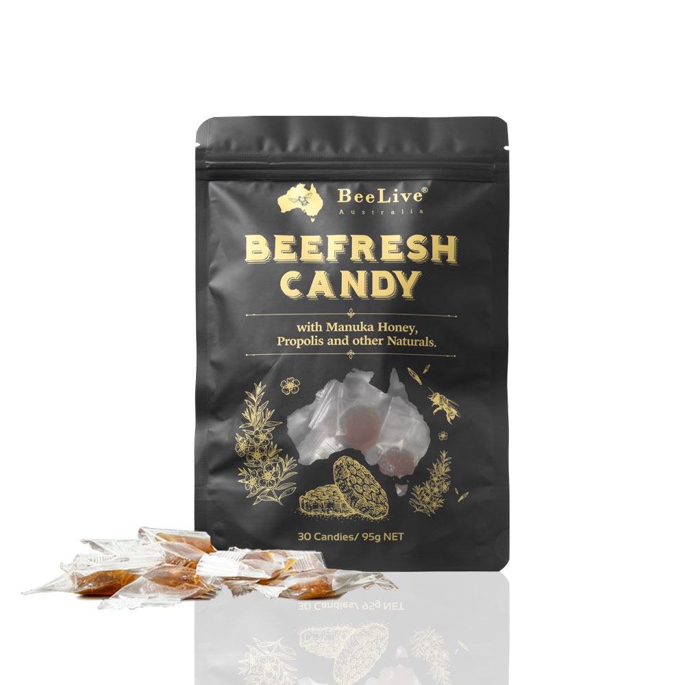[빠른배송] 100% 호주산 빌리브 마누카 프로폴리스 캔디 Beelive Australia