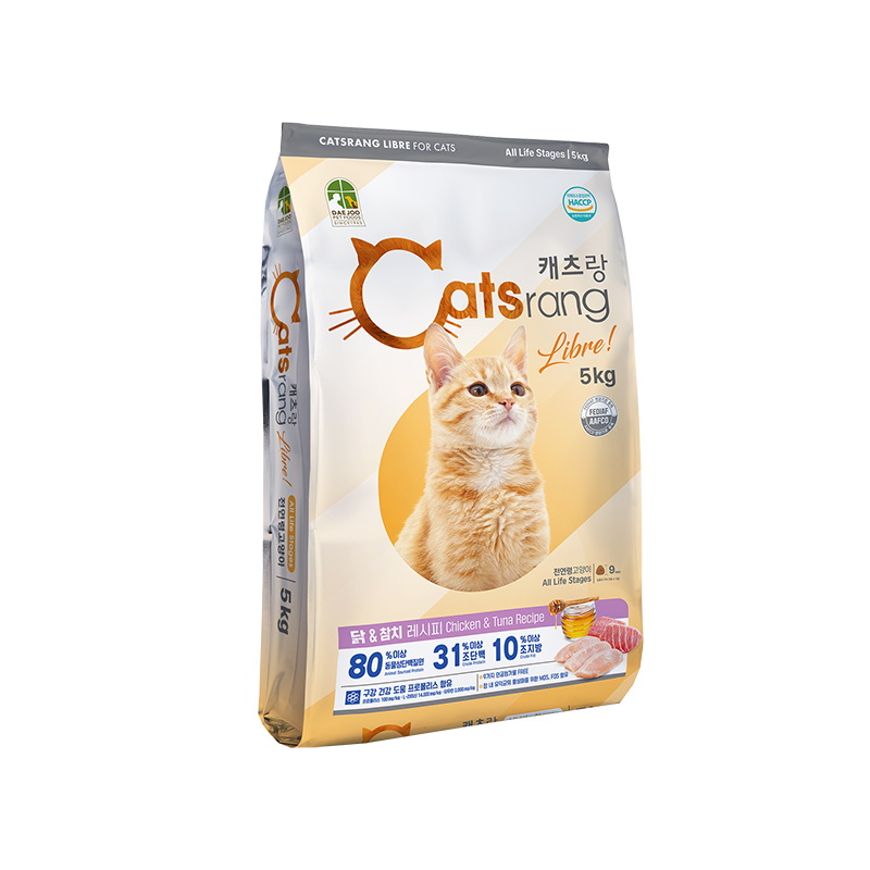 동동이네 고양이사료 캐츠랑 전연령 리브레 5kg