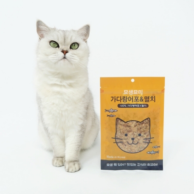 동동이네 묘생묘미 가다랑어포 멸치 30g 건어포 육포 고양이 간식