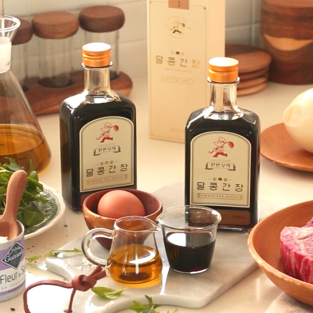 달콩간장 3병 세트 + 사은품 푸어러 1세트 ...