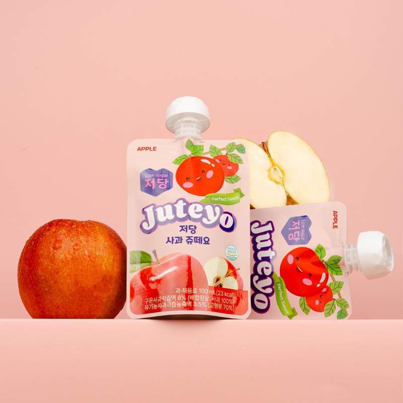 [쥬떼요] 저당사과즙 1박스 100ml x ...