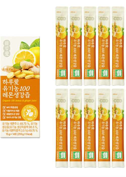 하루애 레몬생강즙 X 4