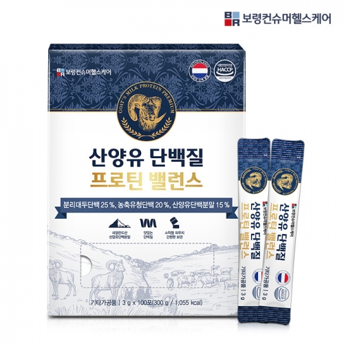 [보령] 산양유 단백질 프로틴 밸런스 3g x 100포  