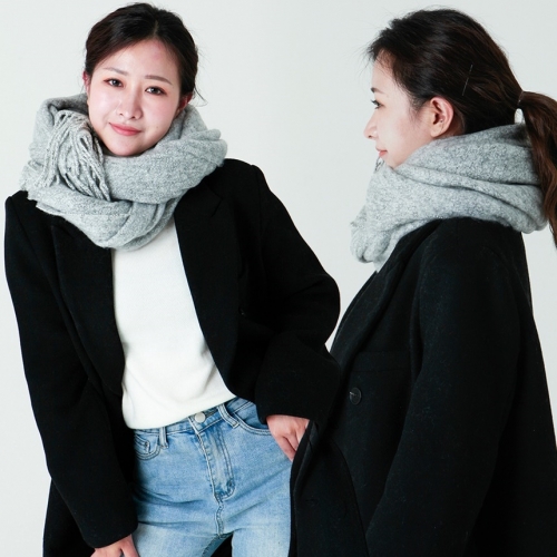 CLAIR&CO 소프트 롱 머플러 목도리 울터치 스카프