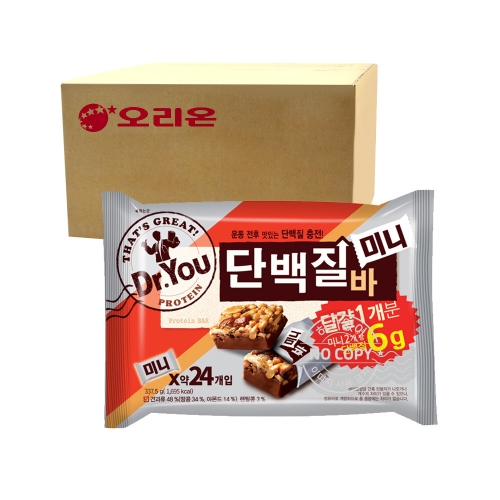 오리온 닥터유 단백질바 337.5g 10개입 [박스]  