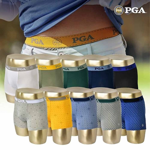 PGA 남자 기능성 드로즈 팬티 10종 세트  