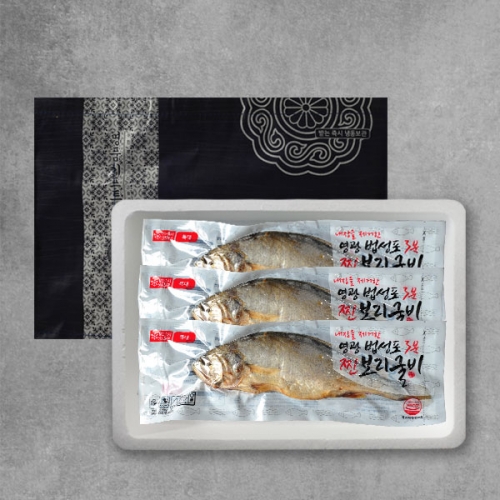 영광 법성포 찐 보리굴비 3미(특특대) 선물세트  
