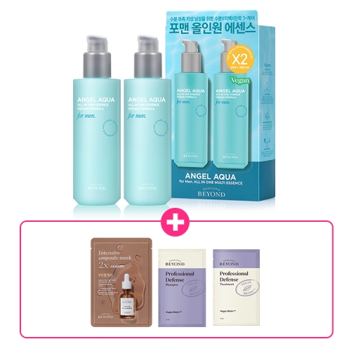 [26추석] 비욘드 엔젤 아쿠아포맨에센스듀오+(증정)마스크1매+샴푸5ML+트리트먼트5ML  