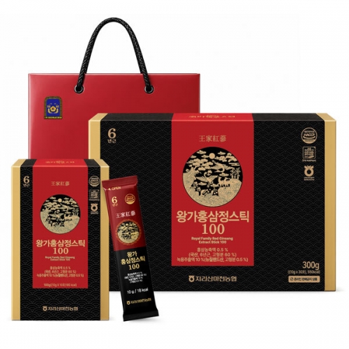 [지리산마천농협] 왕가홍삼정스틱 100 10g x 30포  