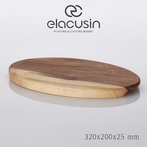 [Shizell] 쉬젤 엘라쿠진 통원목 홈스트랑 도마_소(320×200×25mm)  