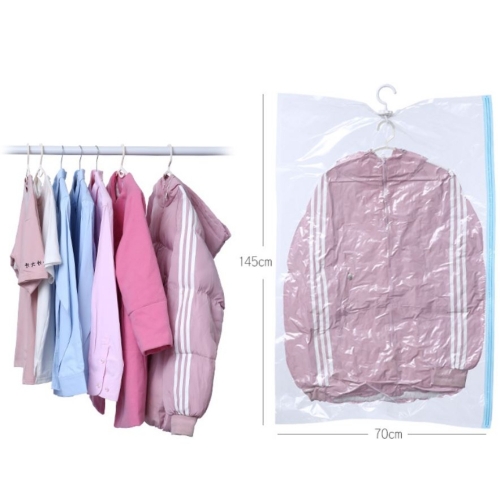 옷걸이형 투명 압축팩 대형 특대형 4P  