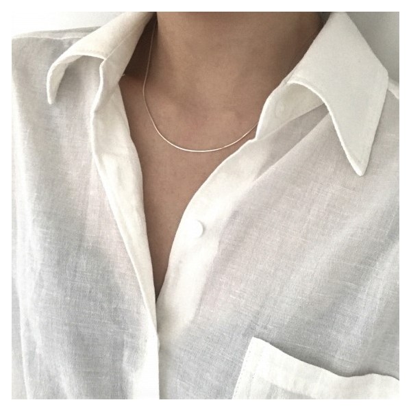 [Silver925] Thin necklace...
